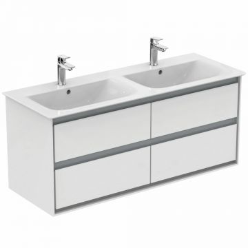 Dulap suspendat pentru lavoar alb Ideal Standard Connect Air 120 cm E0822KN