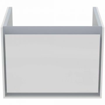 Dulap suspendat pentru lavoar alb Ideal Standard Connect Air Cube 53.5 cm E0844KN