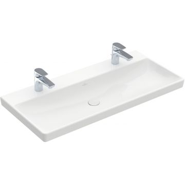 Lavoar dublu Villeroy&Boch Avento 100cm montare pe mobilier