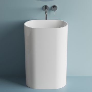 Lavoar freestanding Marmite Chira alb