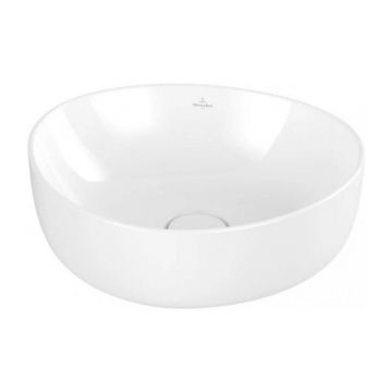 Lavoar pe blat alb oval Villeroy&Boch Antao 40 cm