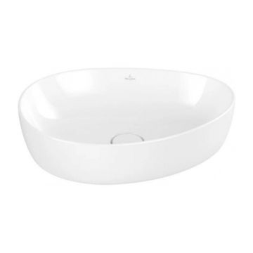 Lavoar pe blat alb oval Villeroy&Boch Antao 51 cm