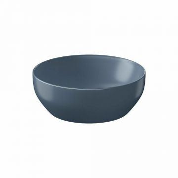 Lavoar pe blat Cersanit Larga Rocklite albastru mat 40 cm