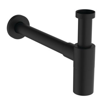 Sifon estetic pentru lavoar Ideal Standard Multisuite cilindric negru mat