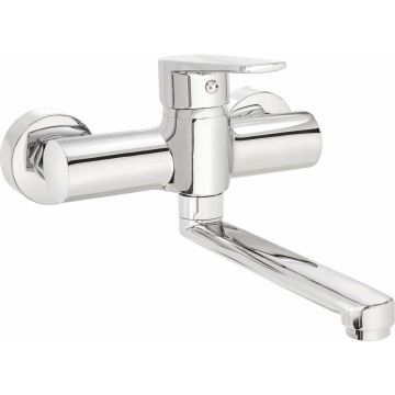Baterie lavoar Deante Tubo crom 24.5 cm