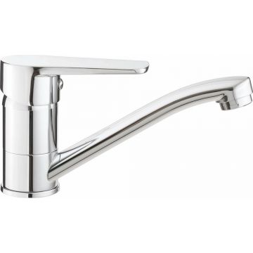 Baterie lavoar Deante Tubo crom cu pivotanta 15.2 cm