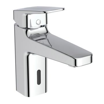 Baterie lavoar electronica Ideal Standard Ceraplan crom lucios cu ventil Click-Clack
