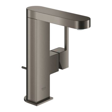 Baterie lavoar Grohe Plus M ventil pop-up brushed hard graphite