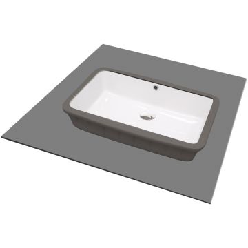 Lavoar ceramica Deante Temisto alb 30x50 cm