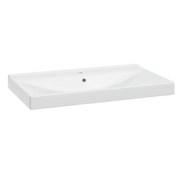 Lavoar incastrat alb Defra Verso 80 cm