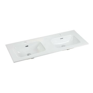 Lavoar incastrat alb Fluminia Siena-120 121 cm