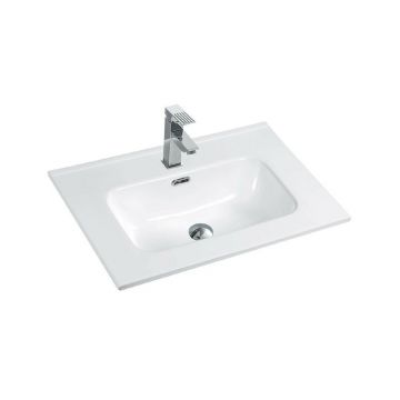 Lavoar incastrat alb Fluminia Siena-60 61 cm