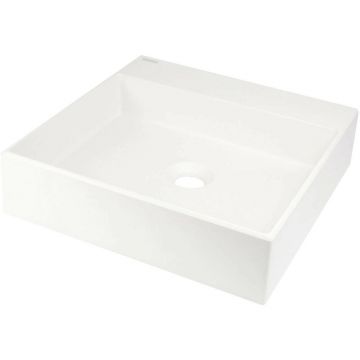 Lavoar pe blat alb Deante Correo 40 cm