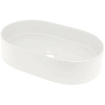 Lavoar pe blat alb Deante Silia 55 cm
