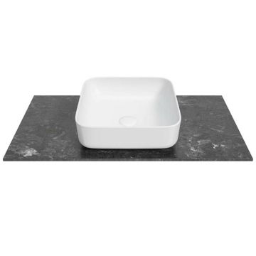 Lavoar pe blat alb Defra Caria 39 cm