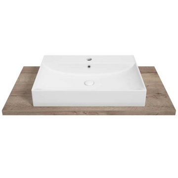Lavoar pe blat alb Defra Elan 60 cm