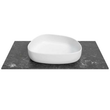 Lavoar pe blat alb Defra Isla 48.5 cm
