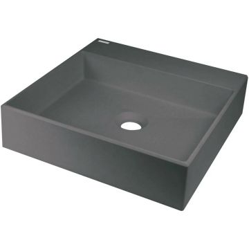 Lavoar pe blat antracit metalic Deante Correo 40 cm