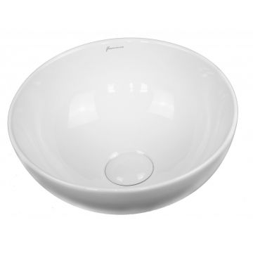 Lavoar pe blat, Fluminia, Round, rotund, alb