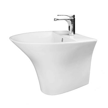 Lavoar suspendat alb Fluminia Cassio 56.5 cm