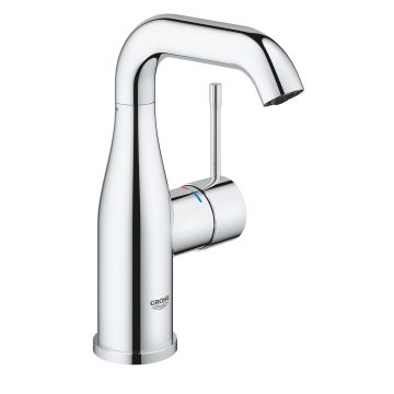 Baterie lavoar Grohe Essence M cu pipa rotativa ventil click-clack crom