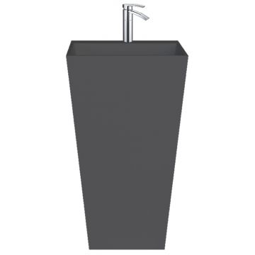 Lavoar freestanding Besco Vera 40x50x85 cm negru EXPUS