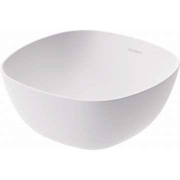 Lavoar tip bol Duravit Aurena 35cm HygieneGlaze Plus include capac ceramic alb mat