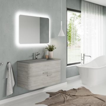 Lavoar incastrat Savinidue Geos - Dimensiune 100 cm