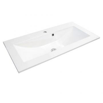 Lavoar Oristo Silver marmura, 90 cm - Dimensiune 90cm