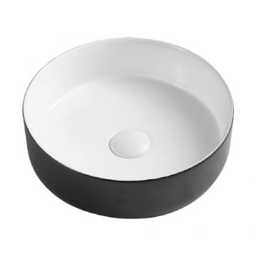 Lavoar pe blat Wellis Rose Black&White, 35.5 cm - Dimensiune 35.5 cm