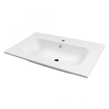 Lavoar pe mobilier Wellis Almeria, 81x46 cm - Dimensiune 81x46 cm