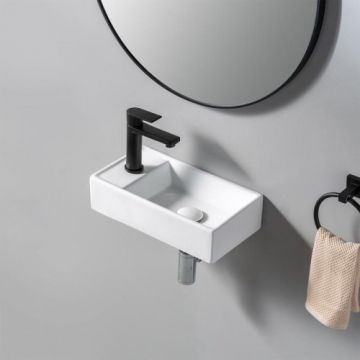 Lavoar pe perete Wellis Santorini, 37.5x18.5 - Dimensiune 37.5x18.5 cm