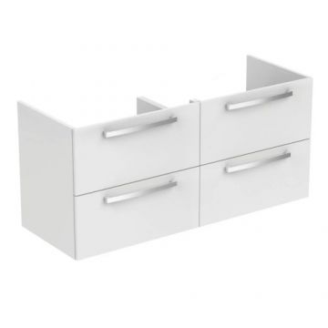Mobilier suspendat Ideal Standard Tempo 120 cm, alb lucios - Dimensiune 120 cm
