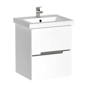 Mobilier suspendat Oristo Silver 50 cm, alb - Dimensiune 50 cm