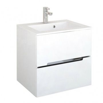 Mobilier suspendat Oristo Silver 60 cm, alb - Dimensiune 60 cm