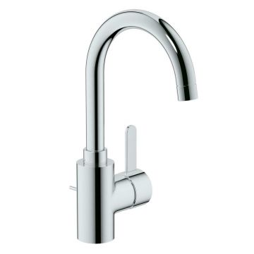 Baterie lavoar inalta Grohe Eurosmart Cosmopolitan L pipa pivotanta crom lucios