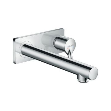 Baterie lavoar incastrata Hansgrohe Talis S crom lucios pipa 22.5 cm