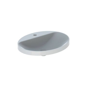Lavoar incastrat Geberit Variform 60 cm cu orificiu baterie fara orificiu preaplin