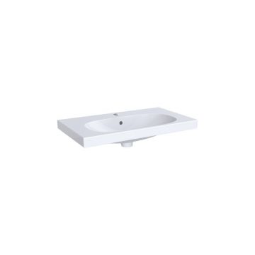 Lavoar pe mobilier Geberit Acanto 74 cm cu proiectie mica