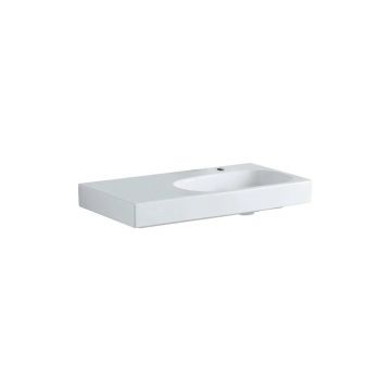 Lavoar pe mobilier Geberit Citterio 90 cm cu blat stanga