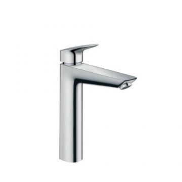 Baterie inalta lavoar Hansgrohe Logis 190 cu ventil pop-up, crom - Culoare Crom