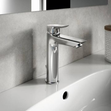 Baterie lavoar Ideal Standard Tesi Grande cu ventil pop-up, crom - Culoare Crom