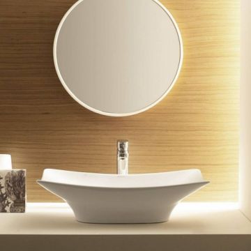 Lavoar Bathco New Magdalena B, 57x32,5 cm, alb - Dimensiune 57 cm