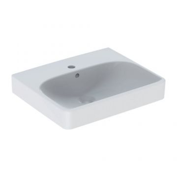 Lavoar Geberit Smyle Square, 50x41 cm - Dimensiune 50 cm