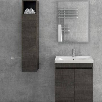 Lavoar Karag Sava 2065, 65x46x16,5 cm, alb - Dimensiune 65 cm