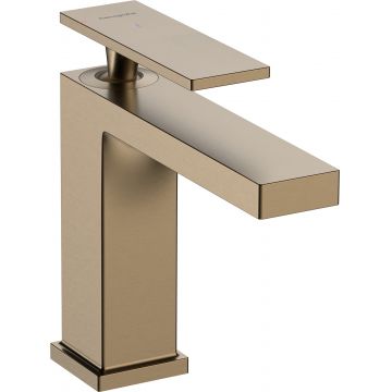 Baterie lavoar Hansgrohe Tecturis E 110 CoolStart ventil pop-up bronz periat