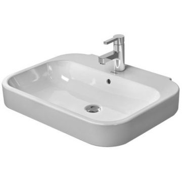 Lavoar Duravit Happy D.2 65x50cm  finisat suplimentar  alb