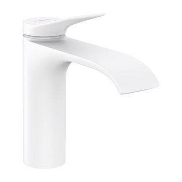 Baterie lavoar, Hansgrohe, Vivenis 110, alb mat