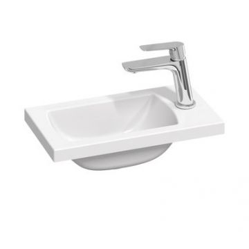 Lavoar asimetric Ravak Concept Classic II 400  40x22cm  alb
