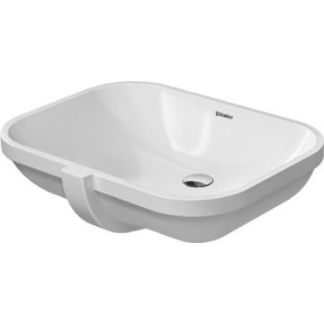 Lavoar Duravit D-Code 56x40cm  fara orificiu baterie  montare sub blat